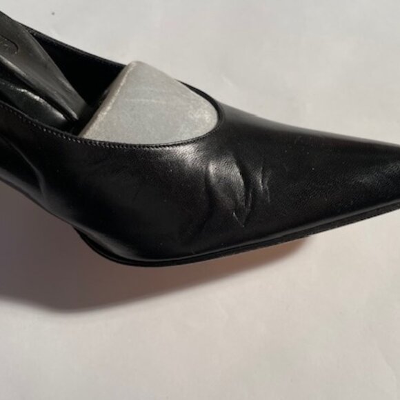 Christian Dior Black Leather Shoes - Picture 2 of 8